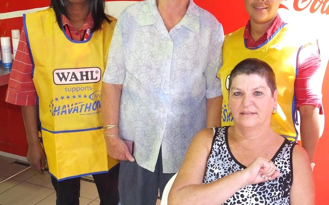 Marilyn Dyk , Mima Snyders, Lida Summers en Joan Geldenhuys.